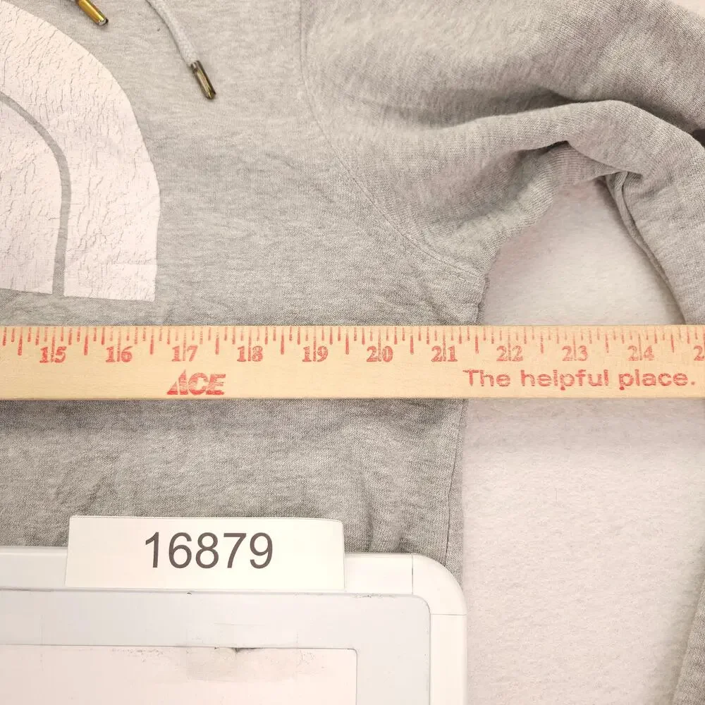 The North Face Pullover Long Sleeve Outdoor Hoodie Mens Size Medium M Gray